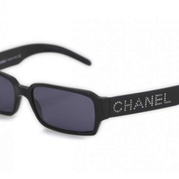 Chanel RARE Limited Edition Swarovski Crystal Sunglasses #5060-B, Black - Picture 1 of 11
